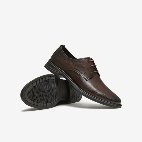 TATA/他她2025夏商场同款时尚简约男士商务皮鞋新款NFZ01BM5