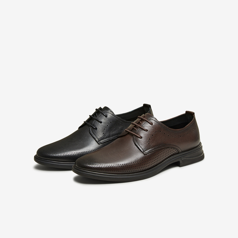 TATA/他她2025夏商场同款时尚简约男士商务皮鞋新款NFZ01BM5