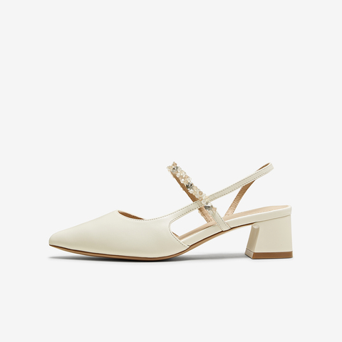 TATA/他她2025夏商场同款简约百搭女包头凉鞋新款7GY03BH5