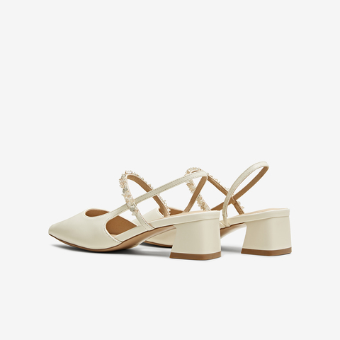 TATA/他她2025夏商场同款简约百搭女包头凉鞋新款7GY03BH5