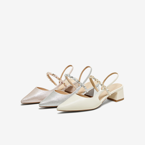 TATA/他她2025夏商场同款简约百搭女包头凉鞋新款7GY03BH5