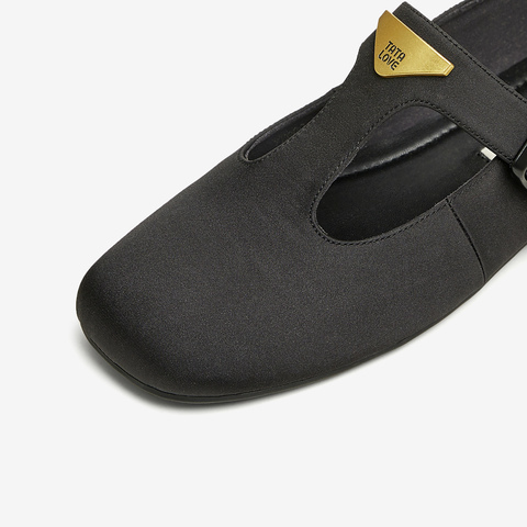 TATA/他她2025春简约气质女玛丽珍鞋新款7H020AA5