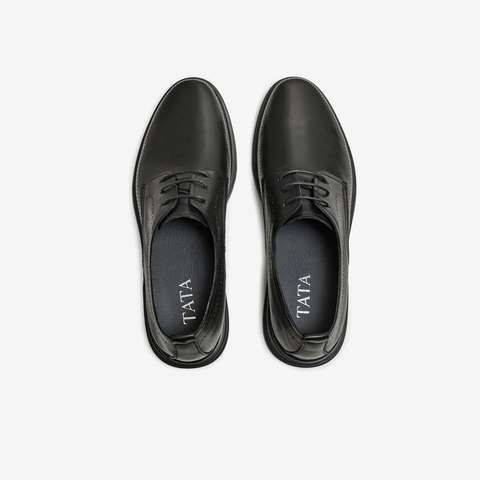 TATA/他她2025夏商场同款时尚简约男士商务皮鞋新款NFZ01BM5