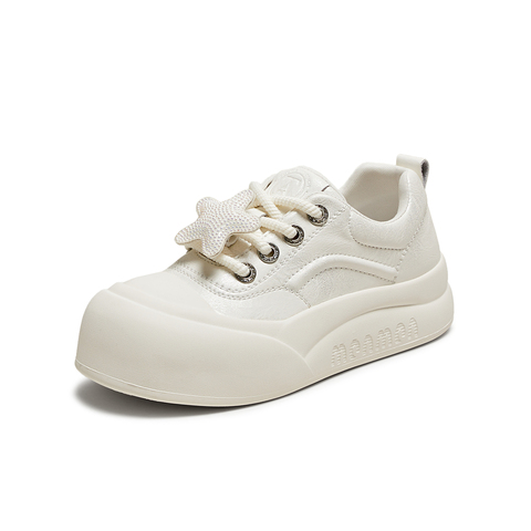 TATA/他她2025夏商场同款时尚休闲女板鞋新款CP301BM5