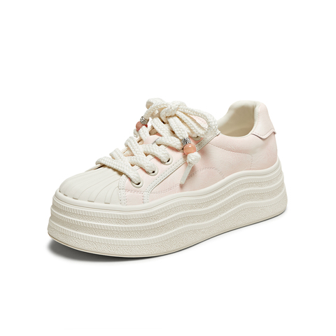 TATA/他她2025春商场同款运动时尚休闲女板鞋新款CT901AM5