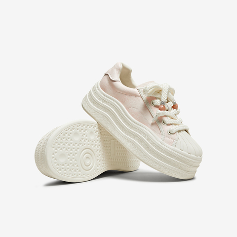 TATA/他她2025春商场同款运动时尚休闲女板鞋新款CT901AM5