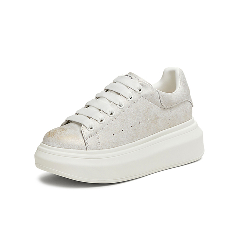 TATA/他她2025春运动休闲厚底女板鞋新款WU504AM5