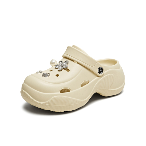 TATA/他她2025夏商场同款简约百搭女休闲洞洞鞋新款7H801BH5