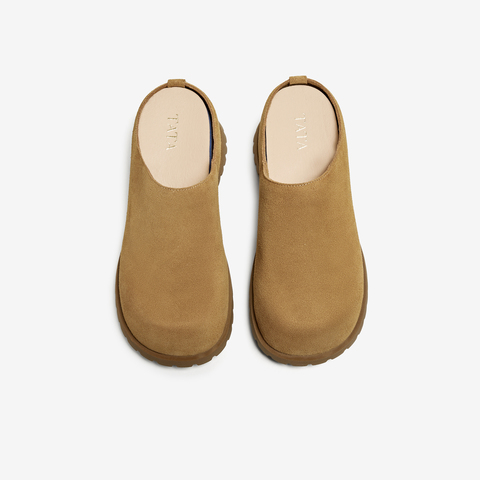 TATA/他她2025夏商场同款时尚休闲勃肯鞋女新款CXE01BH5