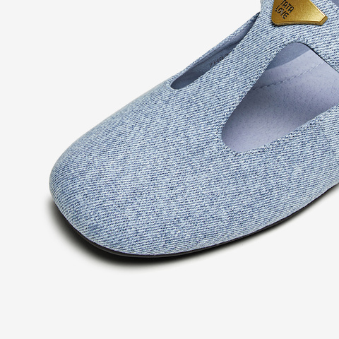 TATA/他她2025春简约气质女玛丽珍鞋新款7H020AA5