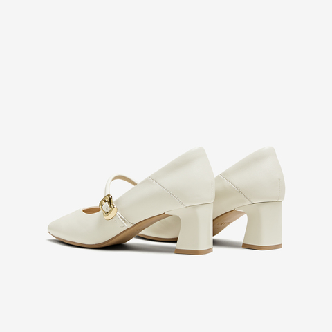 TATA/他她2025春商场同款时尚百搭女玛丽珍鞋新款XGM01AQ5