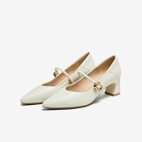 TATA/他她2025春商场同款时尚百搭女玛丽珍鞋新款XGM01AQ5