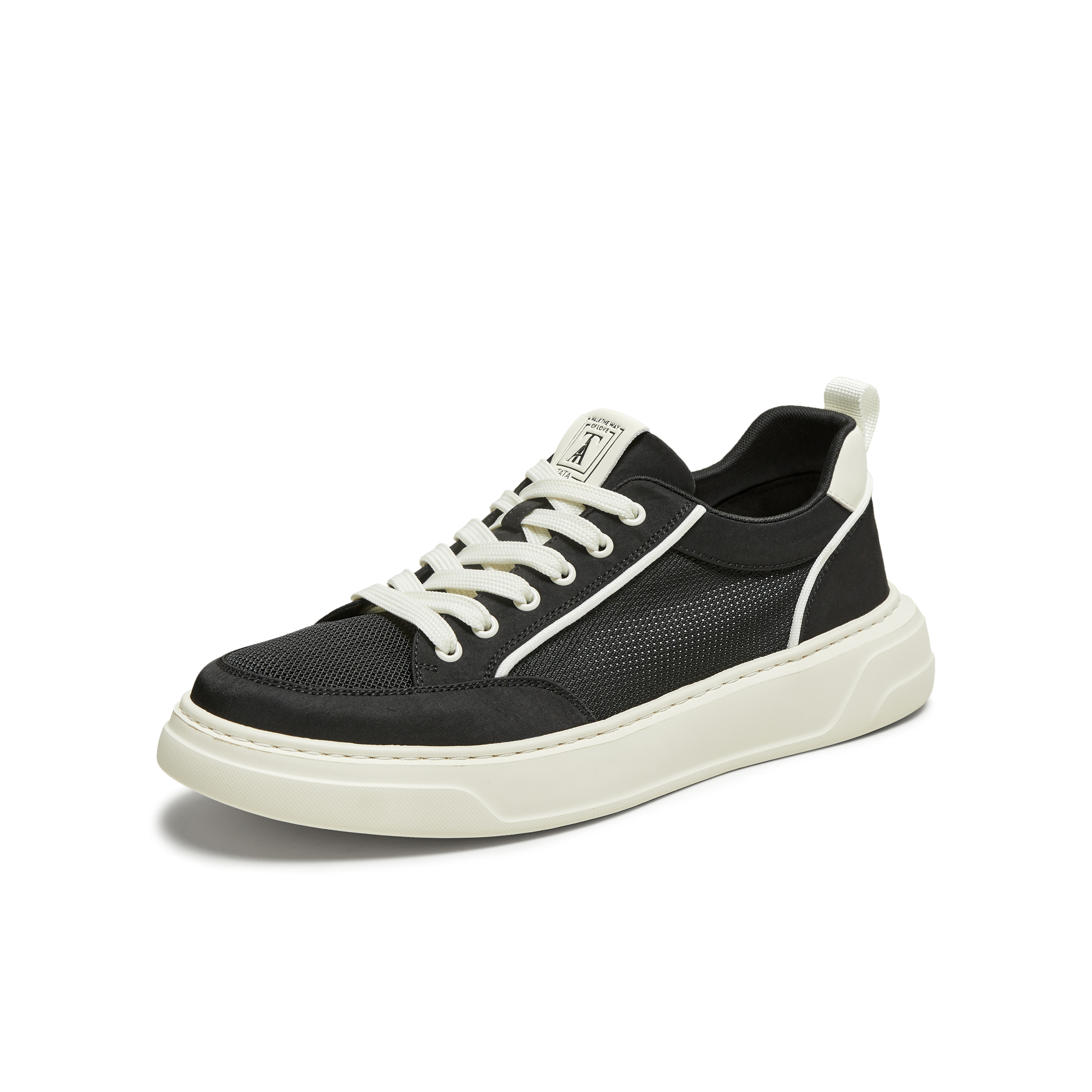 TATA/他她2025夏商场同款舒适百搭休闲男鞋新款OFF01BM5