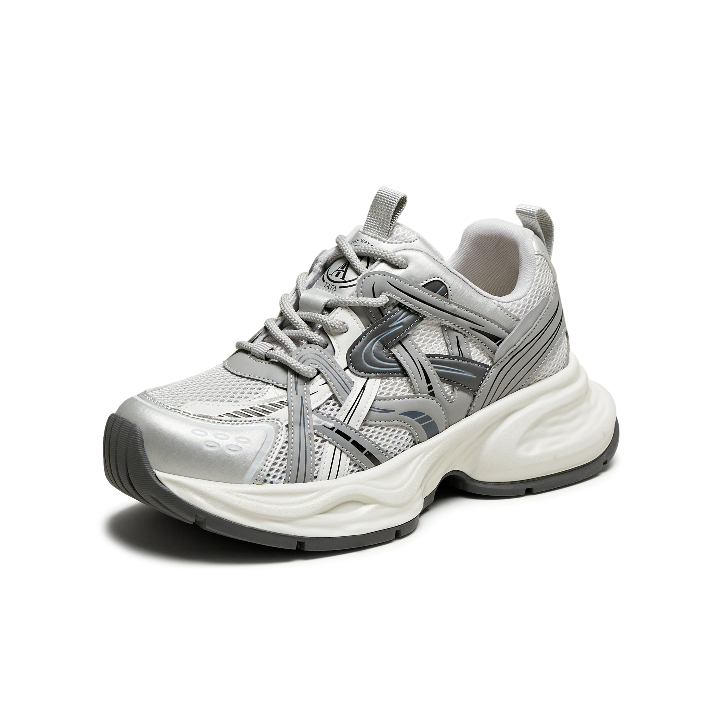 TATA/他她2025夏休闲百搭女老爹鞋新款CY204BM5