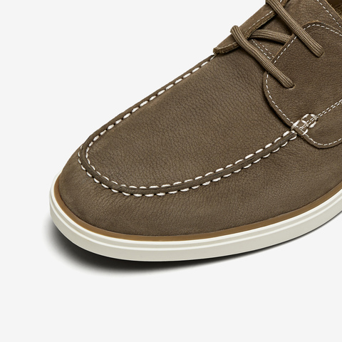 TATA/他她2025夏商场同款简约一脚蹬休闲皮鞋男新款MGE01BM5