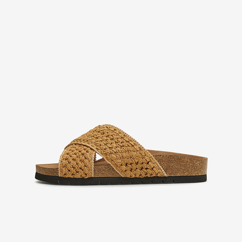 TATA/他她2025夏时尚休闲百搭拖鞋女新款YPU01BT5