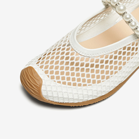 TATA/他她2025夏商场同款时尚休闲女玛丽珍鞋新款GTD01BA5