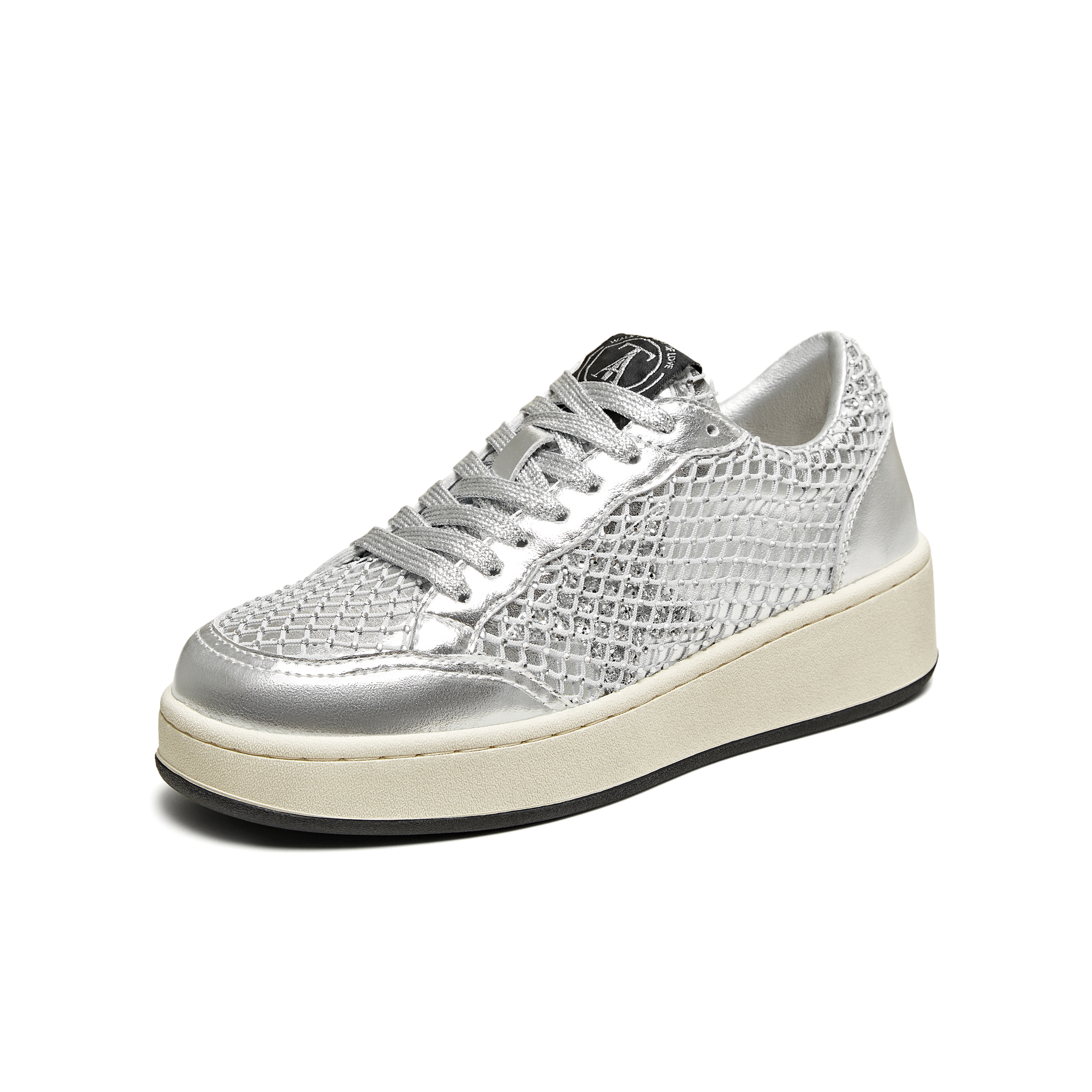 TATA/他她2025春时尚休闲厚底女板鞋新款CP901AM5