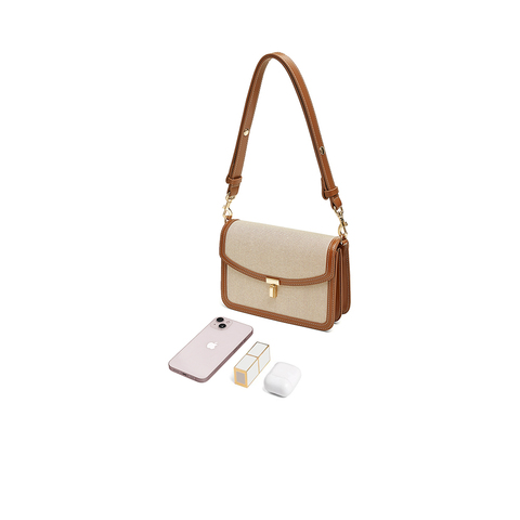 TATA/他她2025夏商场同款质感简约小方包新款X3462BX5