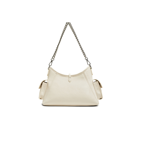 TATA/他她2025夏商场同款女简约质感斜挎小方包新款LB231BX5