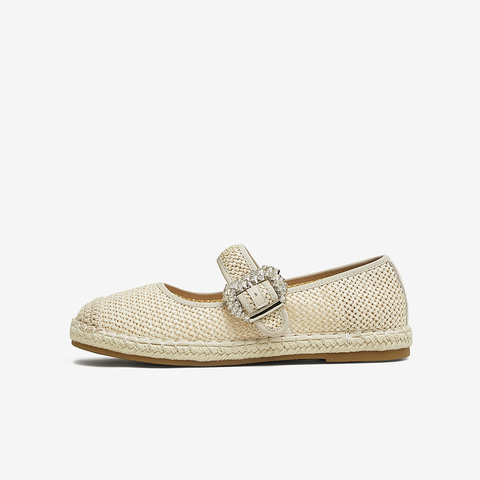 TATA/他她2025春时尚休闲渔夫鞋女单鞋新款UPJ02AQ5