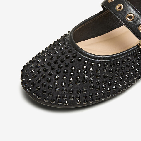 TATA/他她2025春时尚女休闲玛丽珍鞋新款CP801AQ5