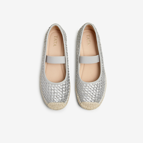 TATA/他她2025春时尚休闲渔夫鞋女单鞋新款UPK01AQ5