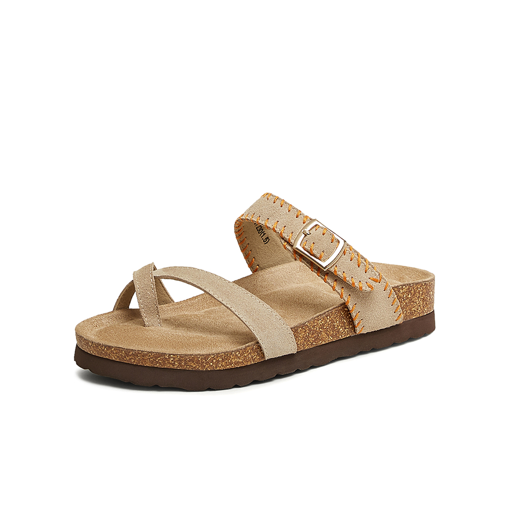 TATA/他她2025夏百搭时尚休闲女拖鞋新款CWC01BT5