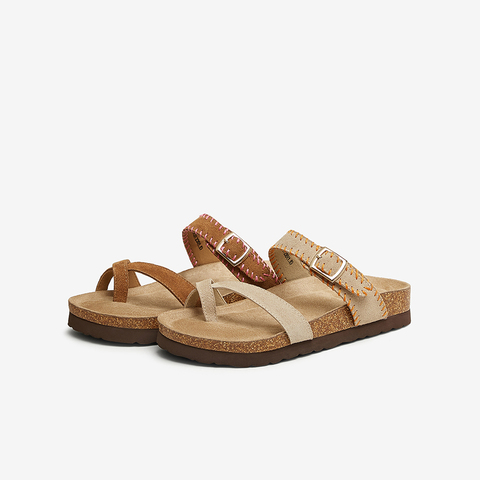 TATA/他她2025夏百搭时尚休闲女拖鞋新款CWC01BT5