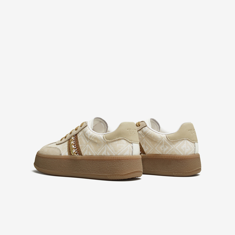 TATA/他她2025秋商场同款时尚潮流德训鞋女新款CWH04CM5