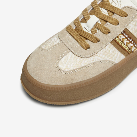 TATA/他她2025秋商场同款时尚潮流德训鞋女新款CWH04CM5