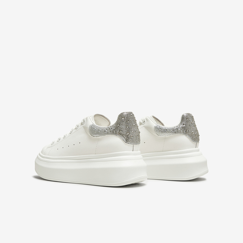 TATA/他她2025秋商场同款时尚休闲厚底女板鞋新款WU507CM5