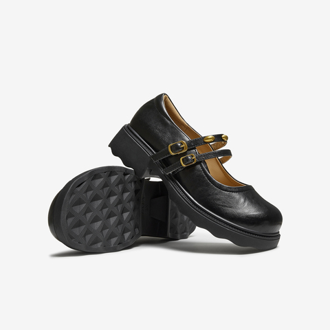 TATA/他她2025秋商场同款浅口女时尚玛丽珍鞋新款CJ201CQ5