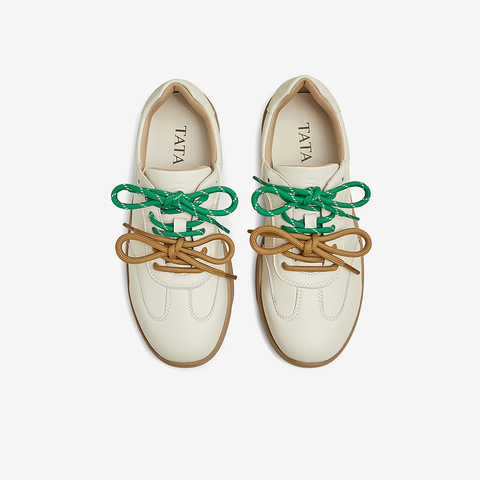 TATA/他她2025春时尚休闲阿甘鞋女新款CZK01AM5