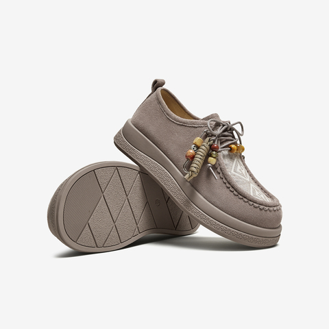 TATA/他她2025秋商场同款时尚百搭勃肯鞋女新款YPF03CM5