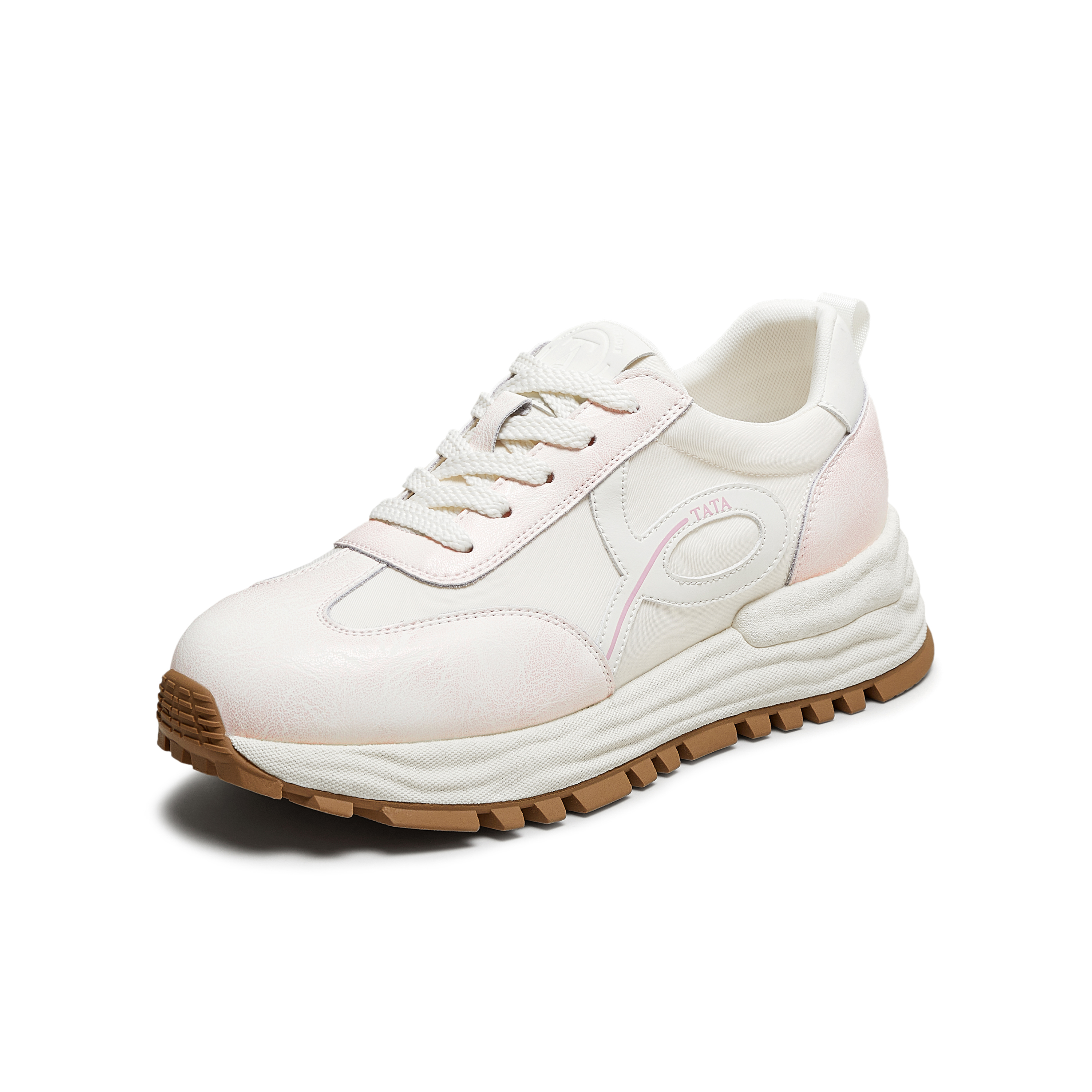 TATA/他她2025秋商场同款阿甘鞋女休闲运动鞋新款WPC10CM5