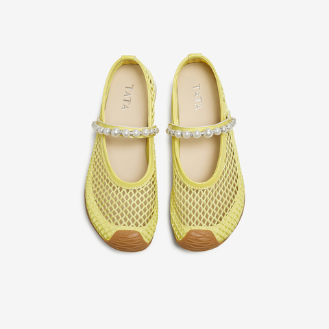 TATA/他她2025夏时尚休闲女玛丽珍鞋新款GTD01BA5