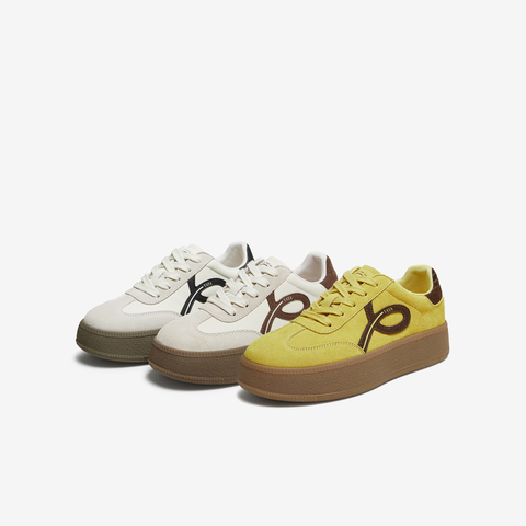 TATA/他她2025秋商场同款百搭休闲女德训鞋新款CWH06CM5