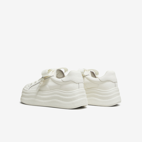 TATA/他她2025秋商场同款时尚休闲板鞋女新款CT907CM5