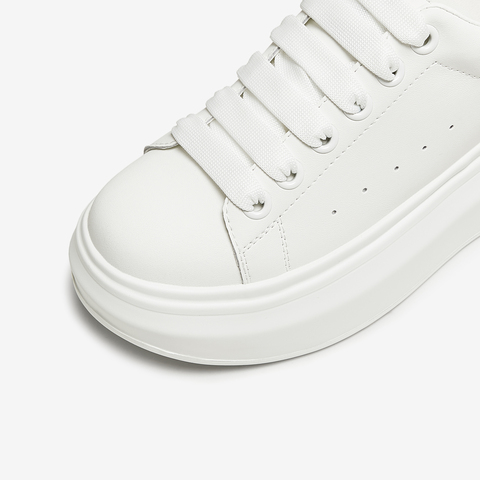 TATA/他她2025秋商场同款时尚休闲厚底女板鞋新款WU507CM5