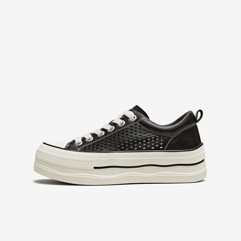 TATA/他她2025夏百搭休闲厚底时尚板鞋女新款CM202BM5