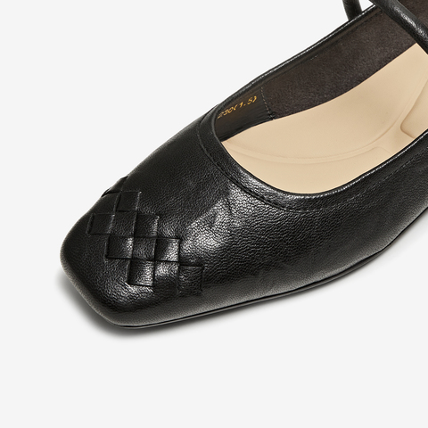 TATA/他她2025秋商场同款时尚女气质玛丽珍鞋新款USL01CQ5