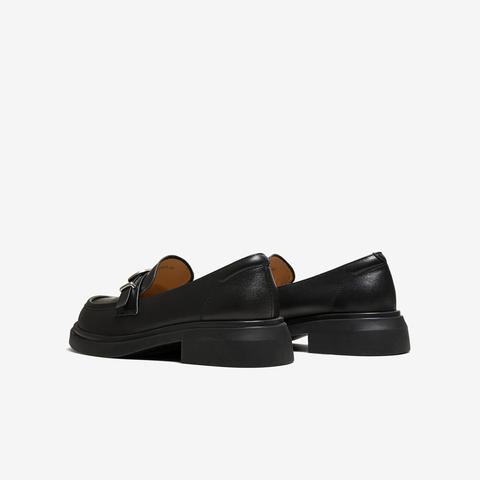 TATA/他她2025秋商场同款时尚休闲圆头女乐福鞋新款CK601CA5