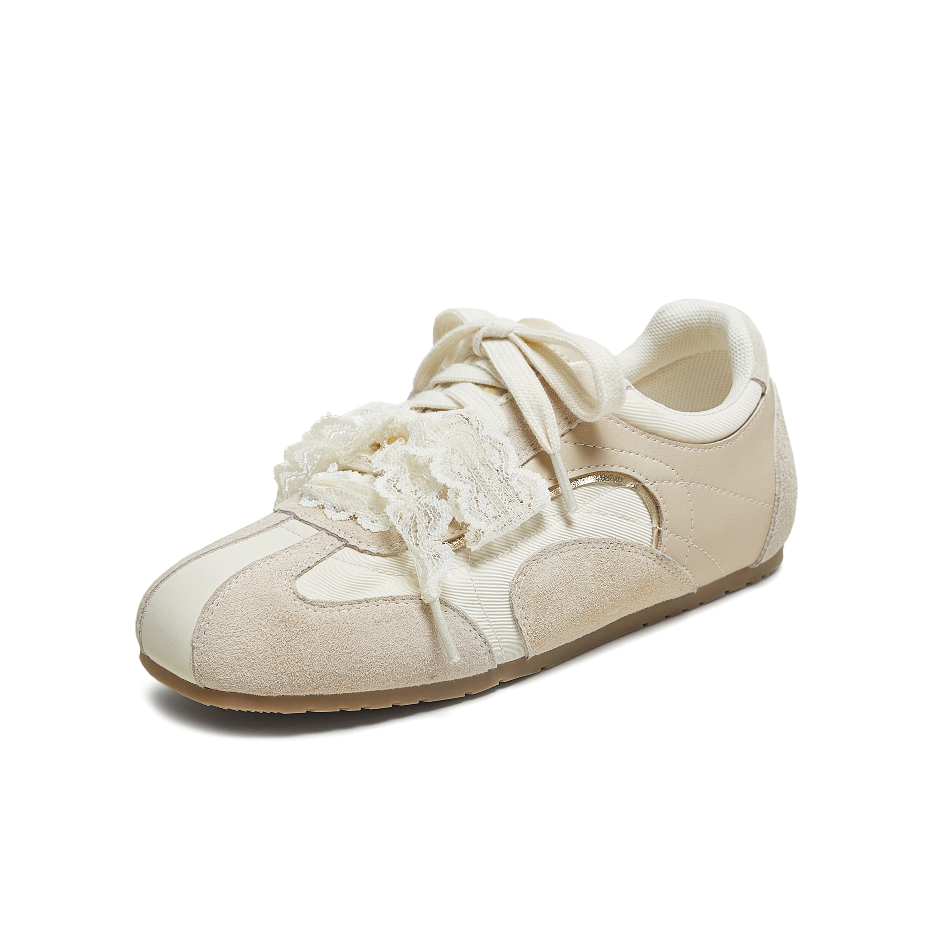 TATA/他她2025秋时尚百搭阿甘鞋女休闲运动鞋新款CWP01CM5