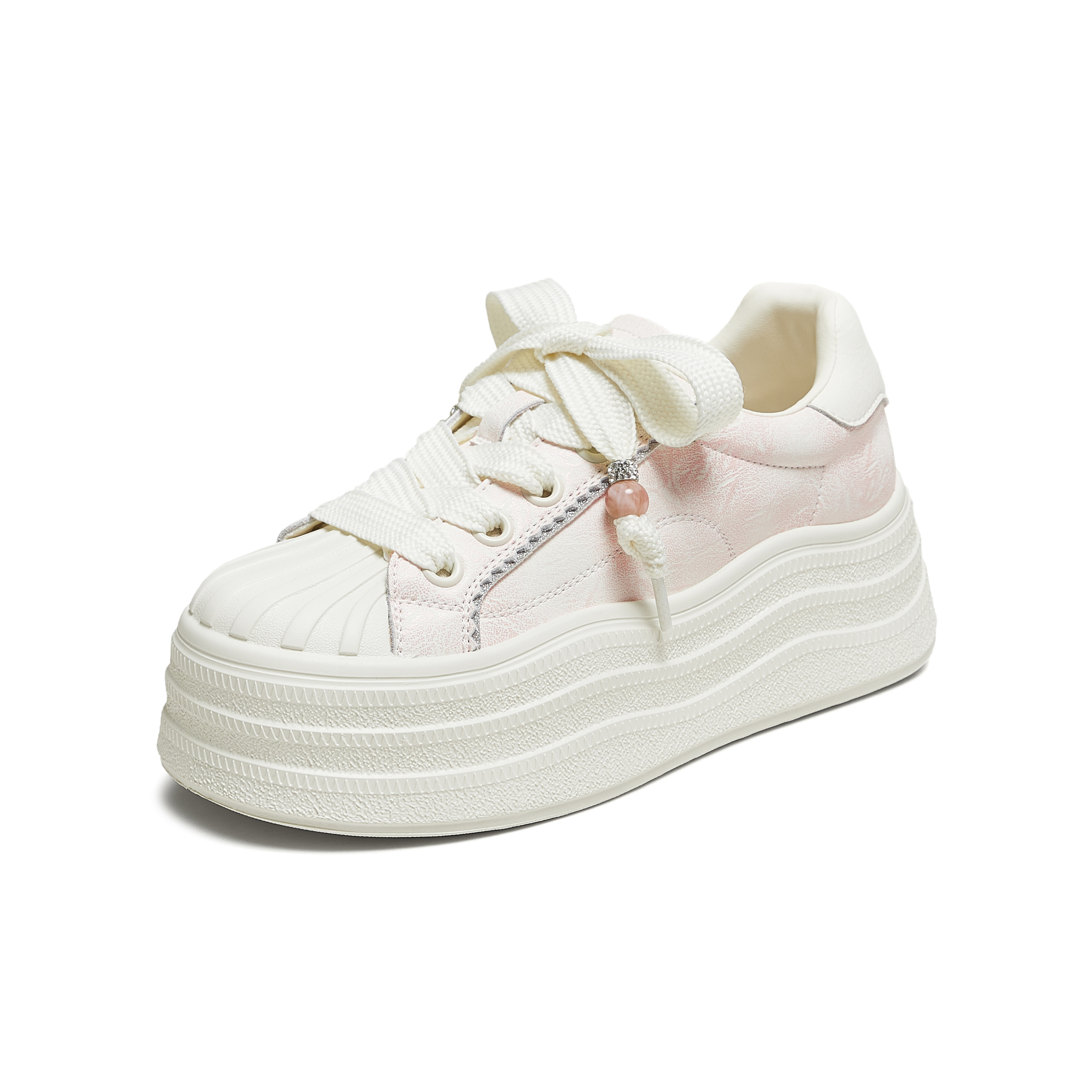 TATA/他她2025秋商场同款时尚休闲板鞋女新款CT907CM5