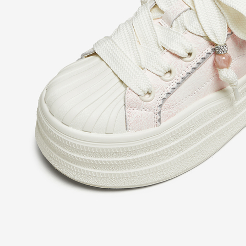 TATA/他她2025秋商场同款时尚休闲板鞋女新款CT907CM5