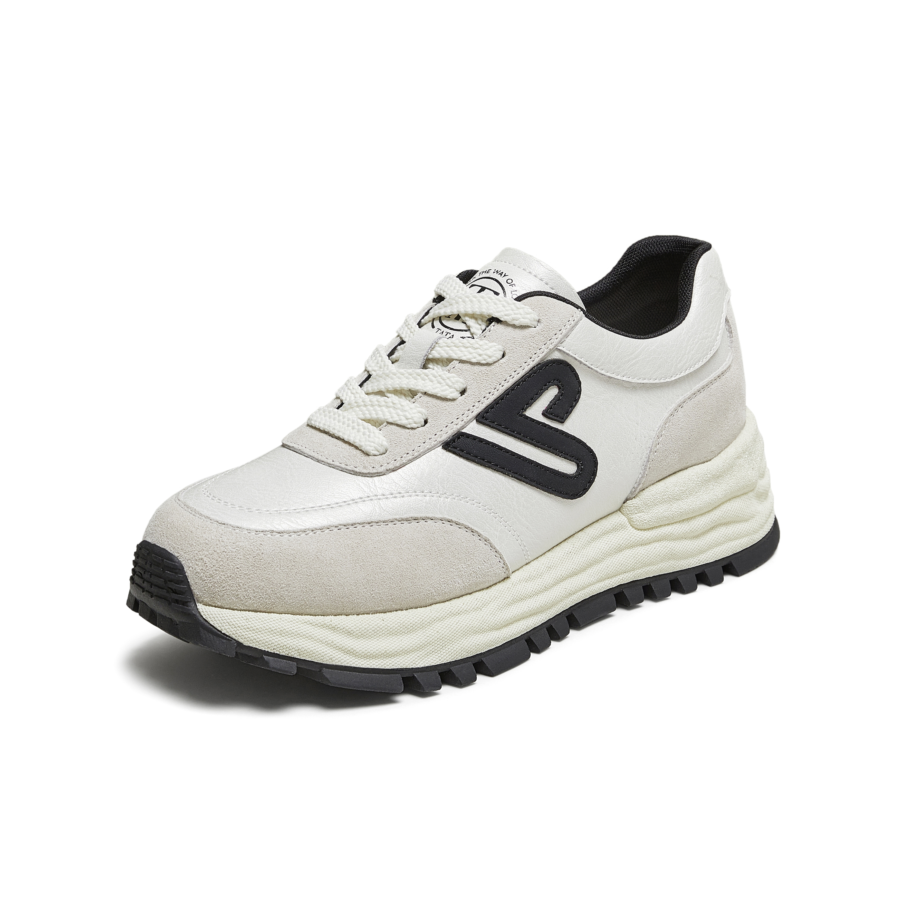 TATA/他她2025秋时尚阿甘鞋女休闲运动鞋新款WPC12CM5