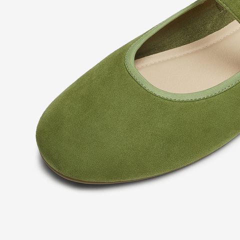 TATA/他她2025秋浅口女时尚休闲玛丽珍鞋新款YTK01CQ5