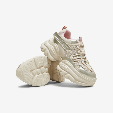 TATA/他她2025秋商场同款时尚休闲百搭女老爹鞋新款CY207CM5