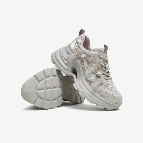 TATA/他她2025秋商场同款时尚休闲女老爹鞋新款5XH02CM5